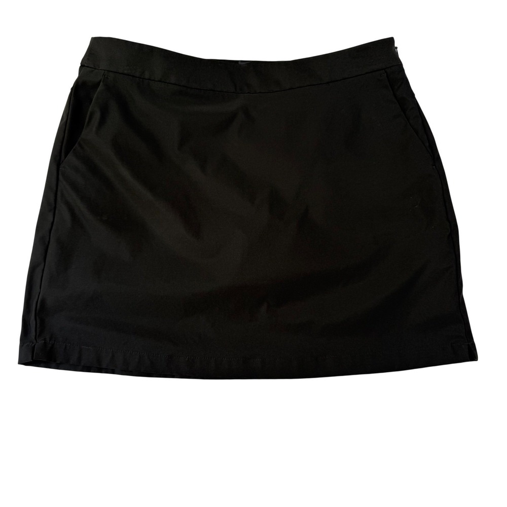 Nike Golf Dri-FIT Black Skort Womens Medium Active Skirt Tennis Pickleball